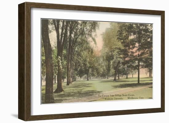 Wesleyan, Middletown, Connecticut-null-Framed Art Print