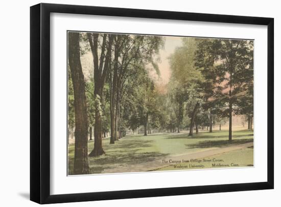 Wesleyan, Middletown, Connecticut-null-Framed Art Print