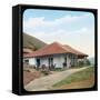 Wesleyan Mission House, Uva Province, Ceylon-null-Framed Stretched Canvas