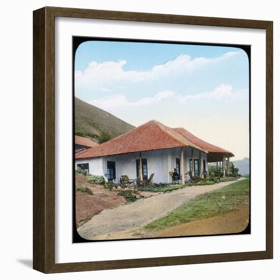 Wesleyan Mission House, Uva Province, Ceylon-null-Framed Giclee Print