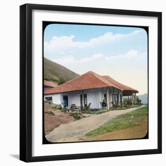 Wesleyan Mission House, Uva Province, Ceylon-null-Framed Giclee Print