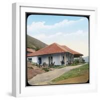 Wesleyan Mission House, Uva Province, Ceylon-null-Framed Giclee Print