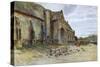 Wessex, Abbotsbury Barn-Walter Tyndale-Stretched Canvas
