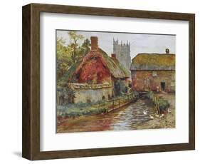 Wessex, Affpuddle 1906-Walter Tyndale-Framed Art Print