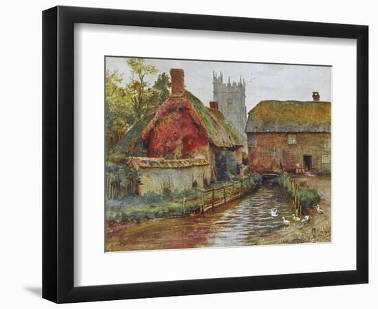 Wessex, Affpuddle 1906-Walter Tyndale-Framed Art Print