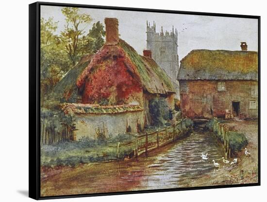 Wessex, Affpuddle 1906-Walter Tyndale-Framed Stretched Canvas