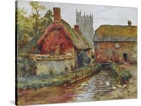 Wessex, Affpuddle 1906-Walter Tyndale-Stretched Canvas