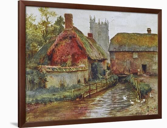 Wessex, Affpuddle 1906-Walter Tyndale-Framed Art Print