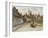 Wessex, Corfe Castle 1906-Walter Tyndale-Framed Art Print