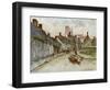 Wessex, Corfe Castle 1906-Walter Tyndale-Framed Art Print