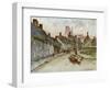 Wessex, Corfe Castle 1906-Walter Tyndale-Framed Art Print