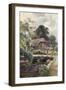 Wessex, Hangmans Cottage-Ernest Haslehust-Framed Art Print