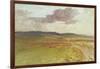 Wessex, Nr Maiden Castle-Walter Tyndale-Framed Art Print