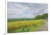 Wessex Ridgeway and Pewsey Downs Beyond, 2011-Peter Breeden-Framed Giclee Print