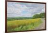 Wessex Ridgeway and Pewsey Downs Beyond, 2011-Peter Breeden-Framed Giclee Print
