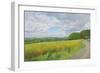 Wessex Ridgeway and Pewsey Downs Beyond, 2011-Peter Breeden-Framed Giclee Print