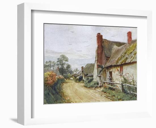 Wessex, Tincleton Cottage-Walter Tyndale-Framed Art Print