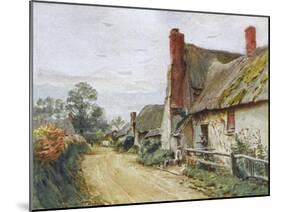 Wessex, Tincleton Cottage-Walter Tyndale-Mounted Art Print