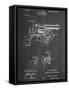 Wesson Pistol Patent-null-Framed Stretched Canvas