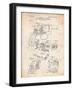 Wesson Pistol Patent-Cole Borders-Framed Art Print