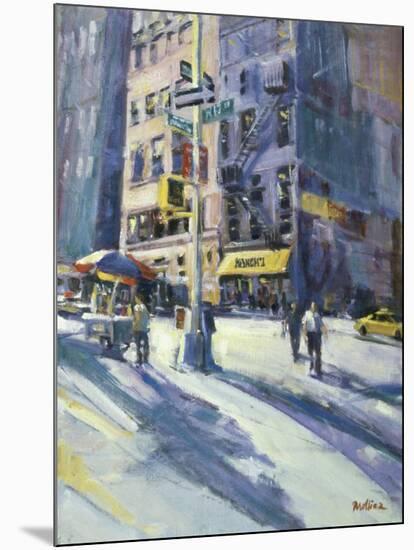 West 17th Street, New York City-Patti Mollica-Mounted Giclee Print