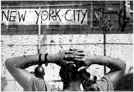 West 4th St Basketball Court NYC' Posters - Main Image