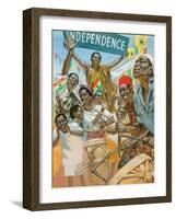 West Africa Awakes-Angus Mcbride-Framed Giclee Print