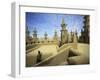 West African Man at Mosque, Mali, West Africa-Ellen Clark-Framed Photographic Print