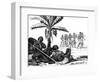 West African Slaves, Senegal-null-Framed Art Print