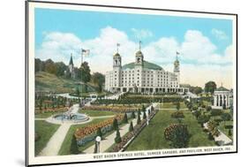 West Baden Springs Hotel, Indiana-null-Mounted Art Print