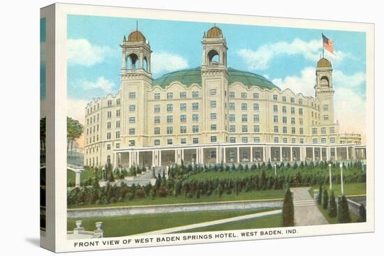 West Baden Springs Hotel, Indiana-null-Stretched Canvas