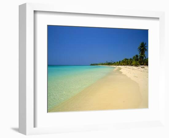 West Bay at the Western Tip of Roatan, Largest of the Bay Islands, Honduras, Caribbean, West Indies-Robert Francis-Framed Photographic Print