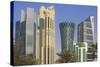 West Bay Buildings, Doha, Qatar, Middle East-Jane Sweeney-Stretched Canvas