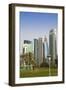 West Bay Buildings, Doha, Qatar, Middle East-Jane Sweeney-Framed Photographic Print