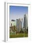 West Bay Buildings, Doha, Qatar, Middle East-Jane Sweeney-Framed Photographic Print