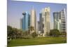 West Bay Buildings, Doha, Qatar, Middle East-Jane Sweeney-Mounted Photographic Print