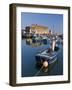 West Bay Harbour with Yachts and Fishing Boats, Bridport, UNESCO World Heritage Site, England-Neale Clarke-Framed Photographic Print