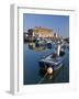 West Bay Harbour with Yachts and Fishing Boats, Bridport, UNESCO World Heritage Site, England-Neale Clarke-Framed Photographic Print