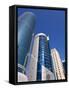 West Bay, Qatar's Financial and Central Business District, Doha, Qatar, Middle East-Gavin Hellier-Framed Stretched Canvas