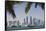 West Bay Skyline.-Jon Hicks-Framed Stretched Canvas