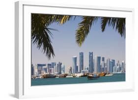 West Bay Skyline.-Jon Hicks-Framed Photographic Print