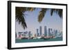 West Bay Skyline.-Jon Hicks-Framed Photographic Print