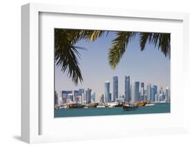 West Bay Skyline.-Jon Hicks-Framed Photographic Print