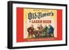 West Bend Old Timer's Lager Beer-null-Framed Art Print