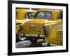 West Bengal, Kolkata, Calcutta, Yellow Ambassador Taxis, India-Jane Sweeney-Framed Photographic Print