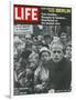 West Berliners Stand their Ground, August 25, 1961-Hank Walker-Framed Photographic Print