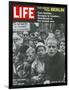 West Berliners Stand their Ground, August 25, 1961-Hank Walker-Framed Photographic Print