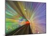 West Bund Sightseeing Tunnel, Huangpu District, Shanghai, China-Jochen Schlenker-Mounted Photographic Print