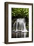 West Burton Waterfall in Summer-Mark Sunderland-Framed Photographic Print