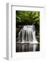 West Burton Waterfall in Summer-Mark Sunderland-Framed Photographic Print